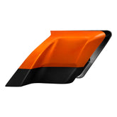 HR3 Scorched Orange / Black Denim CVO Stretched Side Covers 2019 STREET GLIDE SPECIAL( FLHXS )